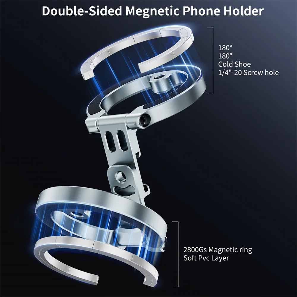 New Dual-Sided Magnetic Phone Holder stand