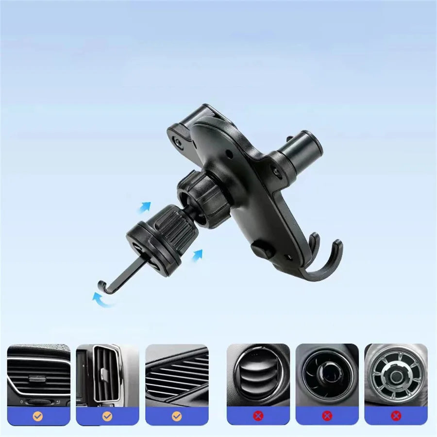 Car Air Vent Clip Mount Hook Gravity Car Phone