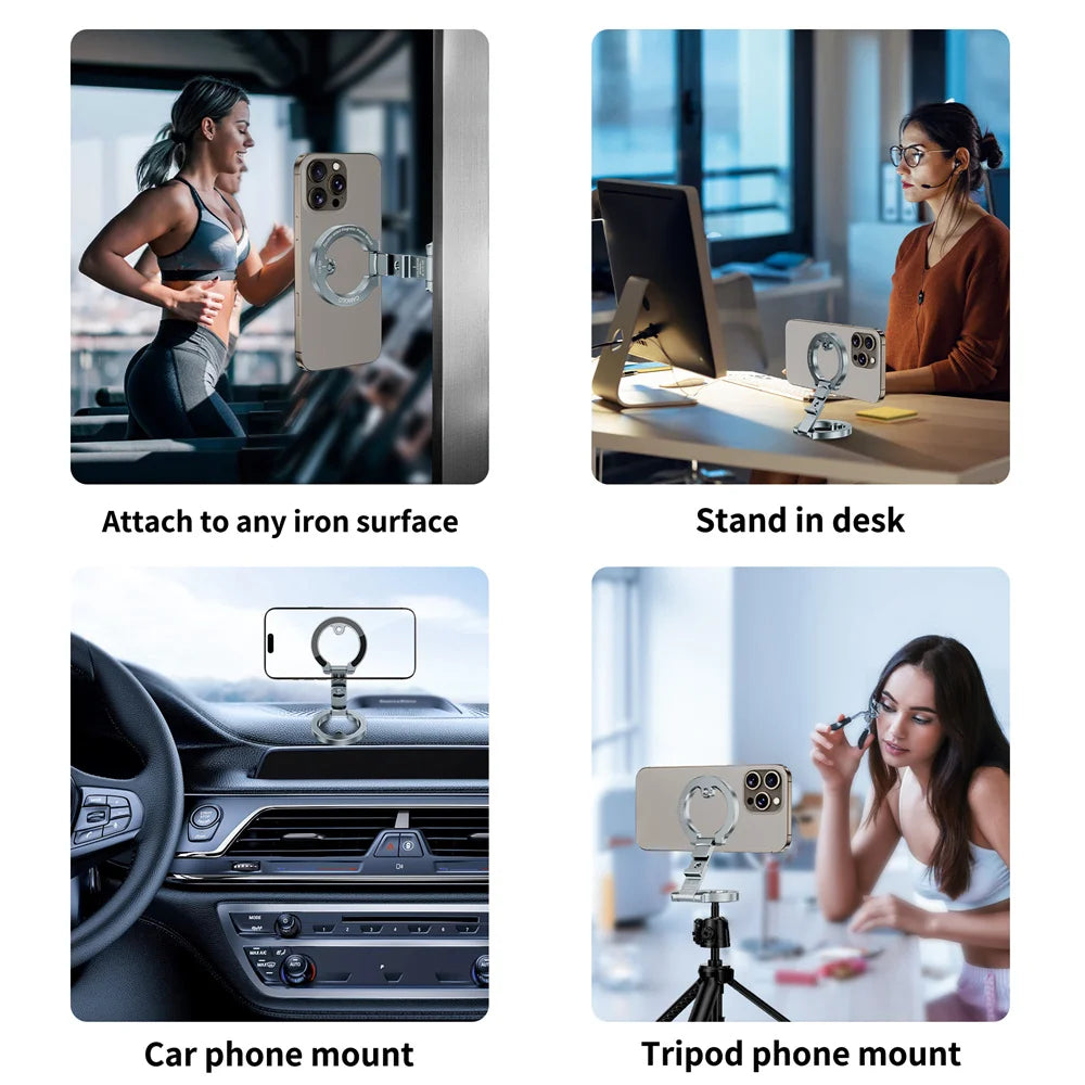 New Dual-Sided Magnetic Phone Holder stand