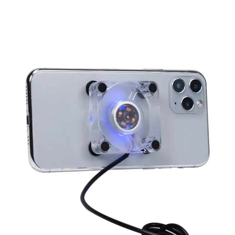 Hot Mini Mobile Phone Cooling Fan Silicone