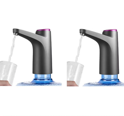 Portable 5 Gallon Water Dispenser Universal Water Dispenser for 2.5 3 and 5 Gallon Bottles USB Charging Water Bottle Pump